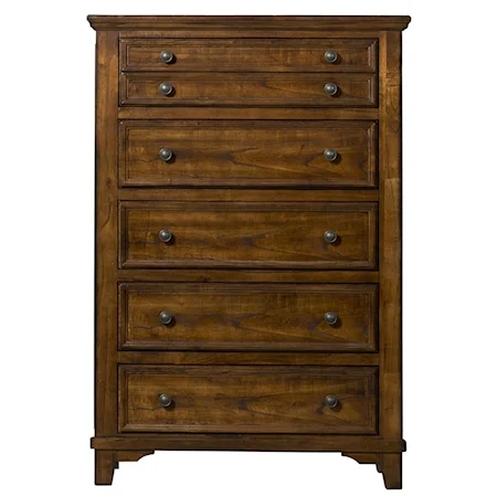 Chest with Six Dovetail Drawers